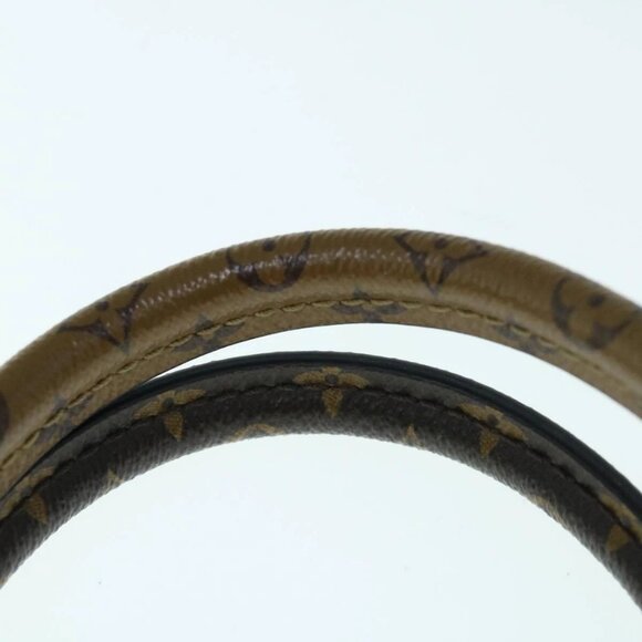 LOUIS VUITTON Monogram Reverse Giant On The Go MM Tote Bag M45321 LV Auth 62896S - Picture 9 of 16